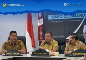 Bupati Karo Ikuti Zoom Meeting Penyaluran Bagi Hasil Pajak Rokok Triwulan I Tahun 2026 dan Kurang, Bersama Pemprovsu