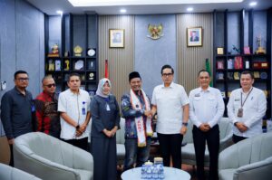 Rico Waas Terima Audiensi Potret Bisnis