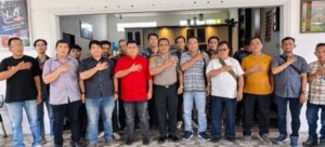 Polsek Medan Tuntungan Gandeng Insan Pers Jaga Keamanan Wilayah