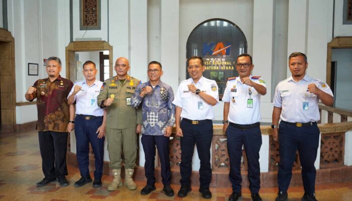 Wakil Walikota Medan Dorong Penataan Kawasan Rel dan Drainase