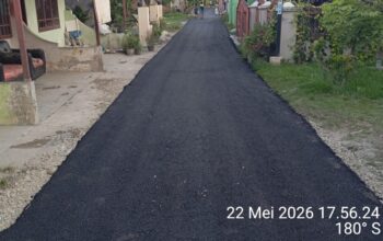 Warga Marelan Terjawab, Jalan Gang Rahayu Baru Kini Mulus