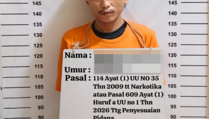 Pengedar Sabu di Kebun Sawit Aek Natas Labura Ditangkap