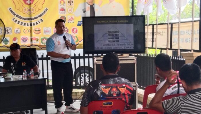 Persiapan Menuju Porprovsu 2026, KONI Labuhanbatu Tingkatkan Kualitas Pelatih