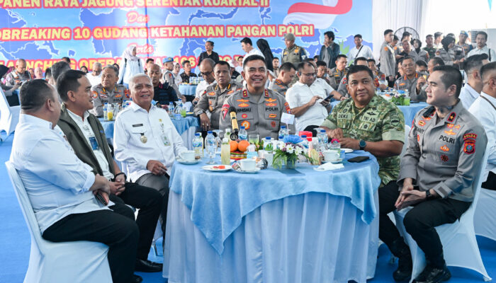 Wagubsu Surya Hadiri Panen Raya Jagung Serentak, Presiden Tekankan Pentingnya Swasembada Pangan