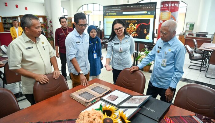 Wagubsu Surya Tinjau Dinas Perpustakaan dan Arsip, Minta Tingkatkan Inovasi dan Literasi
