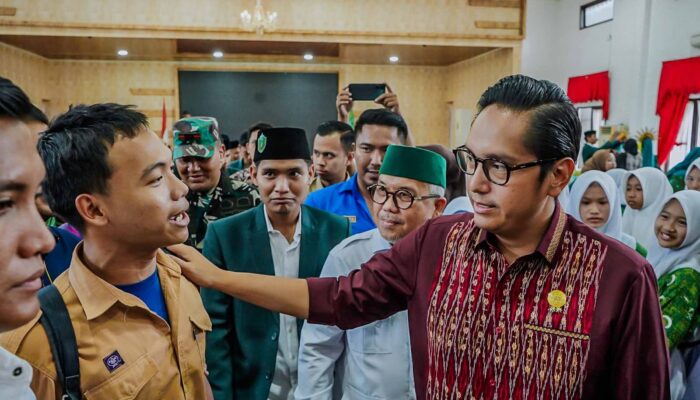 Rico Waas Ajak Pelajar IPA Kota Medan Kompak Tolak Judi Online