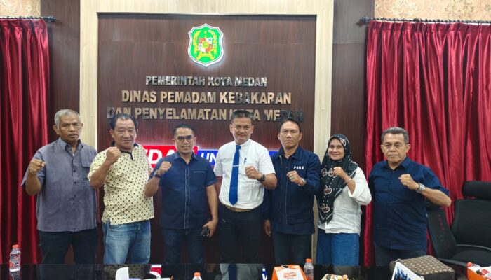 Terima PWPM, Wandro Malau: Kota Medan Sudah Saatnya Miliki Mobil Pemadam Bertangga 100 Meter