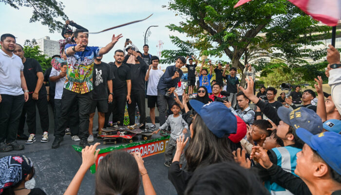 Saksikan Go Skateboarding Day 2026 di Medan, Bobby Nasution Dorong Penambahan Event dan Skatepark di Sumut