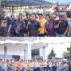 Ratusan Warga Doulu Unjuk Rasa di Kantor Bupati Karo Buntut Carut Marutnya Retribusi Air Panas Semangat Gunung