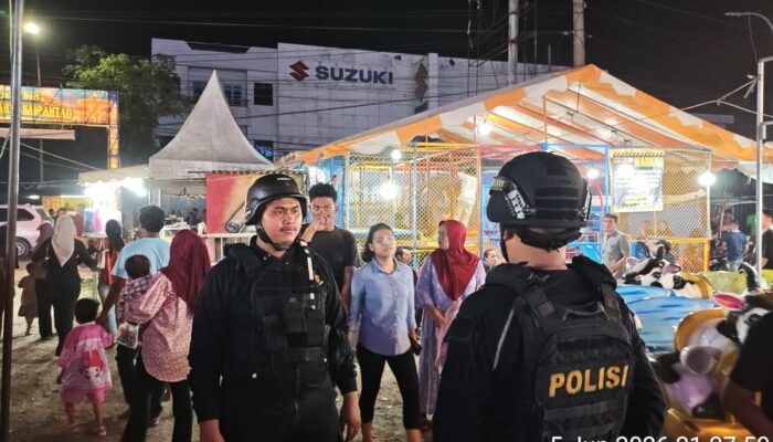 Polres Labuhanbatu Sisir Titik Rawan, Jaga Keamanan Kota hingga Larut Malam
