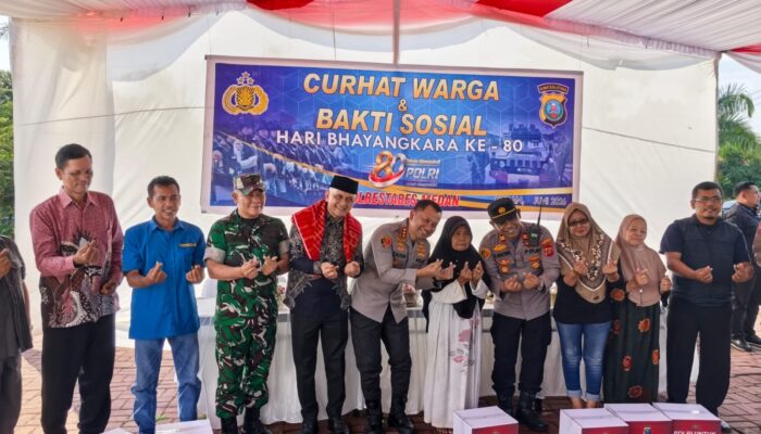 Curhat Barsama Warga Medan Tuntungan, Kapolrestabes Serap Langsung Aspirasi Masyarakat