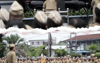 Bupati Antonius Ginting Serahkan SPPT dan DHKP PBB 2026 Kepada Camat Se – Kabupaten Karo
