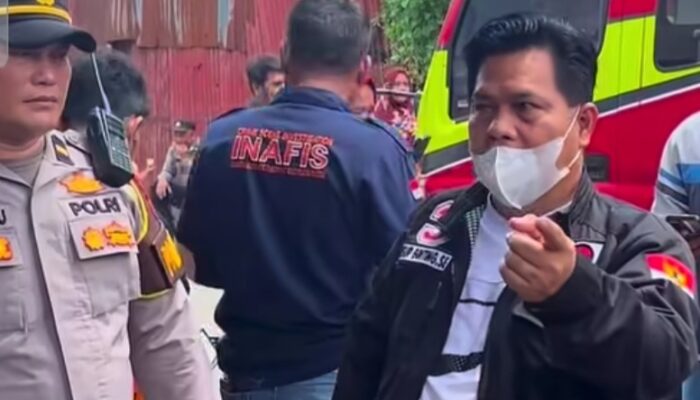 Tinjau Kebakaran Pabrik di Medan Johor Jusup Ginting Suka: Perusahaan Harus Berikan Kompensasi, Kepada Warga Terdampak