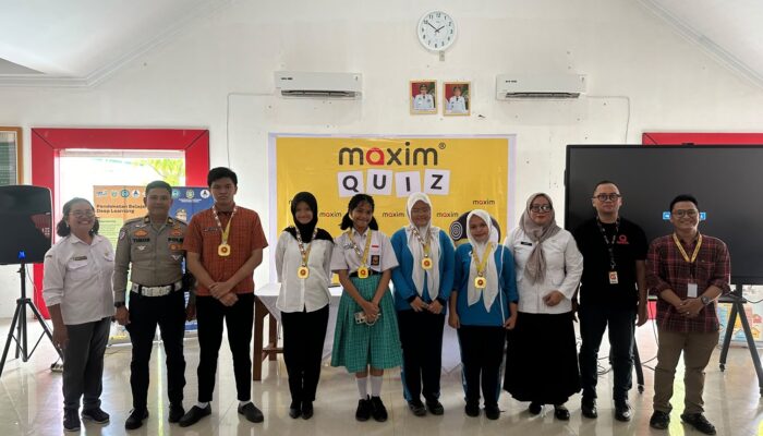 Tingkatkan Kompetensi Pelajar, Maxim Gelar Kompetisi Cerdas Cermat di Medan