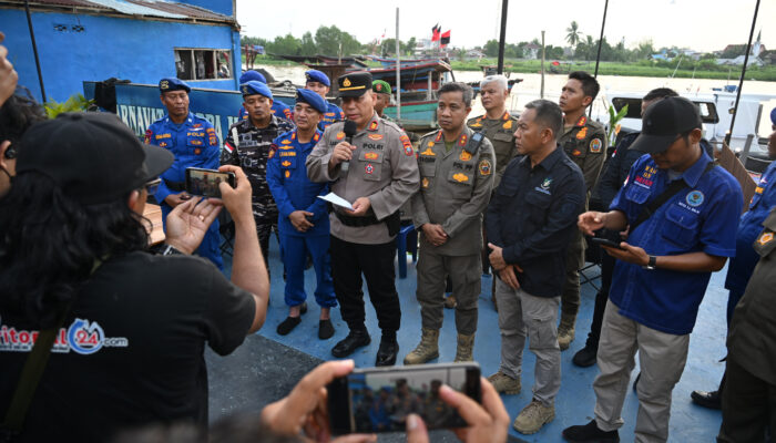 Patroli Laut Gabungan Pemprovsu-Pemko Tanjungbalai Ungkap Kasus Narkoba, Nahkoda dan ABK Positif Ganja