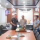 Syukuran HBA 2026, Kapolres Labuhanbatu Bawa Tumpeng ke Kejaksaan