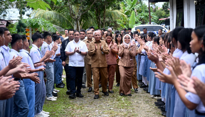 Wagubsu Surya Semangati Anak-anak Asrama Dinsos di Gunungsitoli, Tekun Belajar Raih Cita-cita