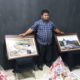 Tetap Semangat Paviliun Tapteng Tampilkan Sejumlah Foto Bencana Alam di PRSU 2026