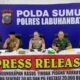 Polres Labuhanbatu Gagalkan Peredaran Narkoba Jaringan Internasional, Sabu 30 Kg dan Ekstasi 20 Ribu Butir Disita