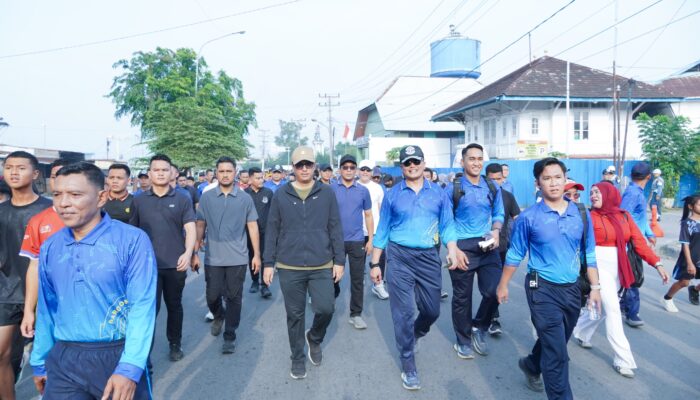Walikota Medan Rico Waas Ikuti CFD Pertama di Medan Belawan