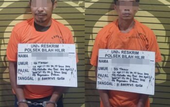 Ungkap Peredaran Ganja di Negeri Lama, Polsek Bilah Hilir Tangkap Dua Pria