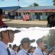 Bupati Karo Ikuti Apel HUT ke-81 Kemerdekaan RI di SMP Negeri 1 Kabanjahe