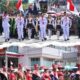 Bupati Karo dan Forkopimda Terima Pawai Defile SMP dan SMA