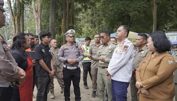 Tanggapi Berita Viral Pungli Parkir, Pemkab Karo dan Polsek Berastagi Beri Edukasi ke Pengusaha Wisata di Deleng Singkut