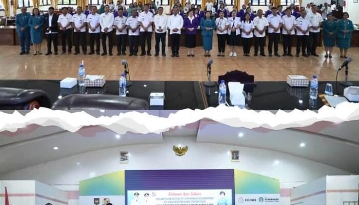 Ketua TP PKK Karo Roswitha Bukit Lantik TP Posyandu Kecamatan Se-Kabupaten Karo