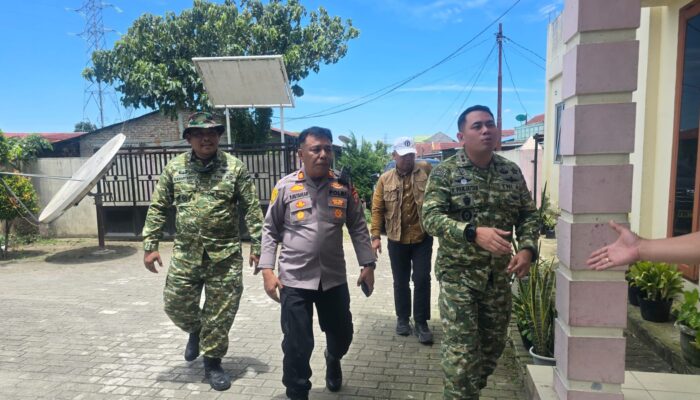 Dandim 0205/TK Tinjau Langsung Aktivitas Gunung Sinabung Bersama BPBD dan PVMBG