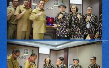 Bupati Karo Terima Audiensi MPK Wilayah Sumut-Aceh, Perkuat Sinergi Pengembangan Pendidikan Kristen