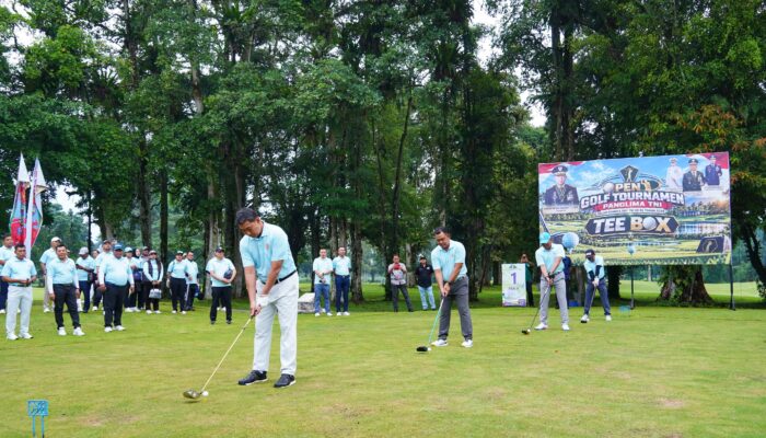 Pangdam I/BB Buka Turnamen Golf HUT ke-81 TNI, Perkuat Sinergi di Sumut