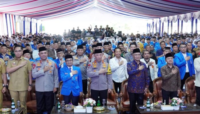 Diisi Kuliah Umum Kapolri, Rico Waas Hadiri dan Turut Semangati Mahasiswa PPKMB UMSU 2026