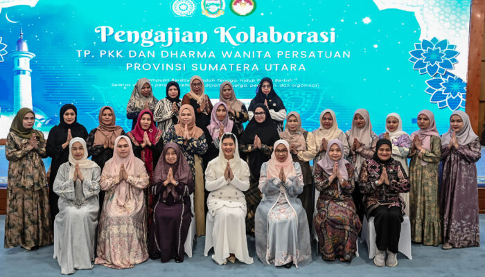 Pengajian PKK dan DWP Sumut, Perempuan Diajak Perkuat Ketahanan Keluarga dan Organisasi