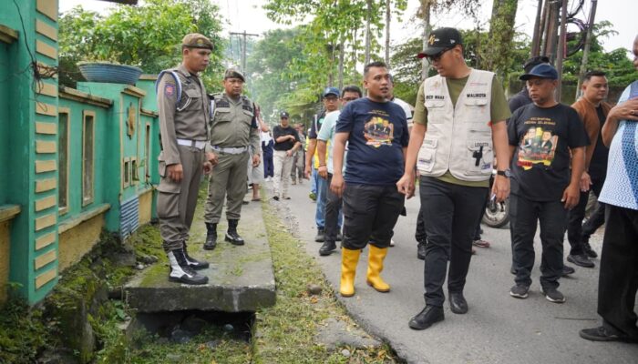 Sapa Warga di Beringin, Rico Waas Siapkan Solusi Banjir hingga 10.000 CCTV