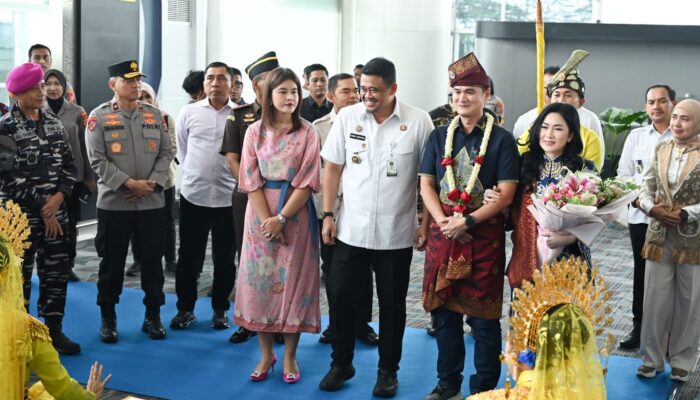 Gubsu Bobby Nasution Sambut Kapoldasu Sonny Irawan, Siap Perkuat Kolaborasi
