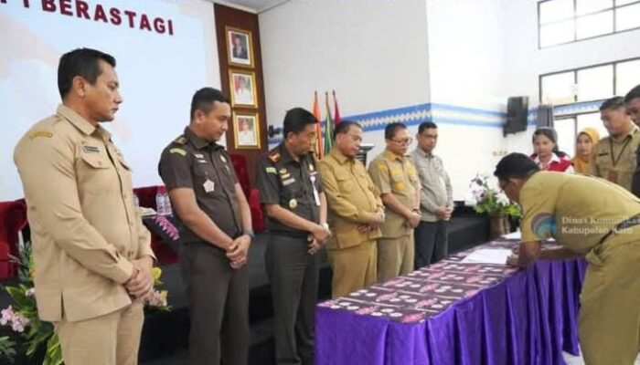 Bupati Karo dan Kajari Perkuat Sinergi Pendidikan melalui Program Jaksa Sahabat Pendidik