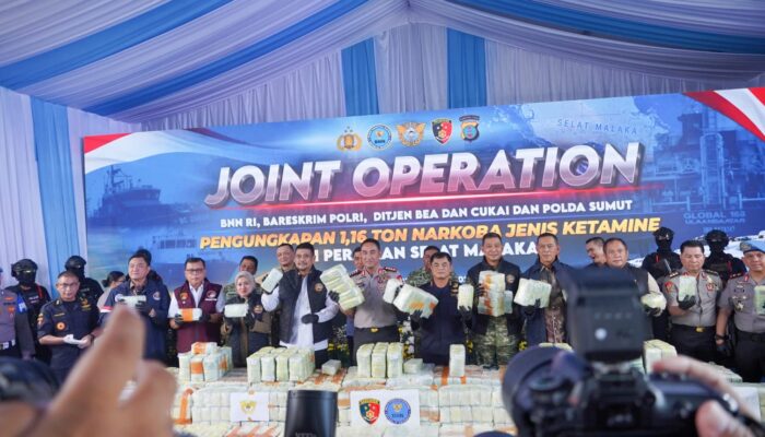 Apresiasi Pengungkapan 1,16 Ton Narkotika, Walikota Medan Dukung Penuh Langkah Tegas Polri