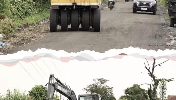 Pemkab Karo Percepat Perbaikan Infrastruktur, Akses Jalan Simpang Empat Menuju Payung Terus Dikebut