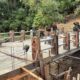 Kodim 0205/TK Bangun Jembatan Beton di Karo, Progres Capai 60%