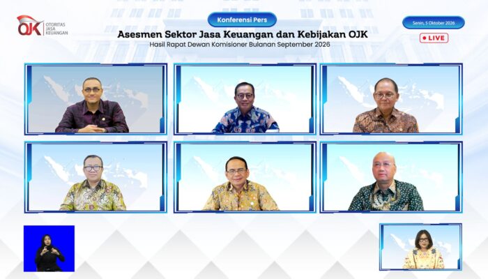 OJK: Di Tengah Ketidak Pastian Ekonomi Global, Stabilitas Sektor Jasa Keuangan Indonesia Tetap Stabil